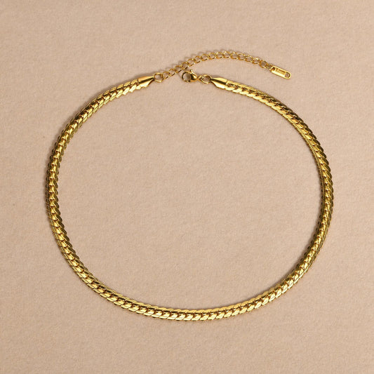 “Le Serpent” 18K Gold Plated Necklace