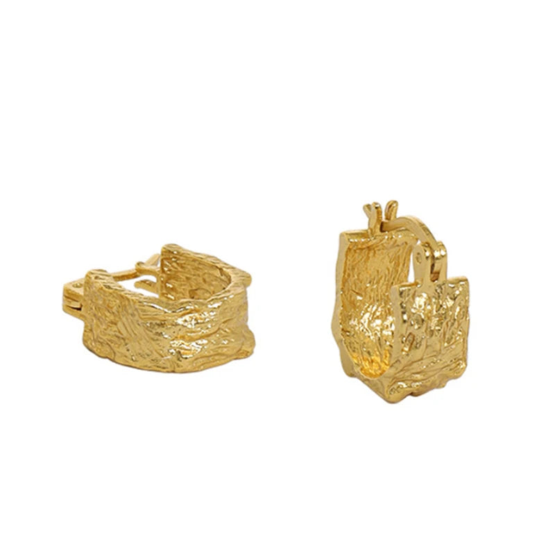 “Surrealism” 18K Gold Plated Earrings