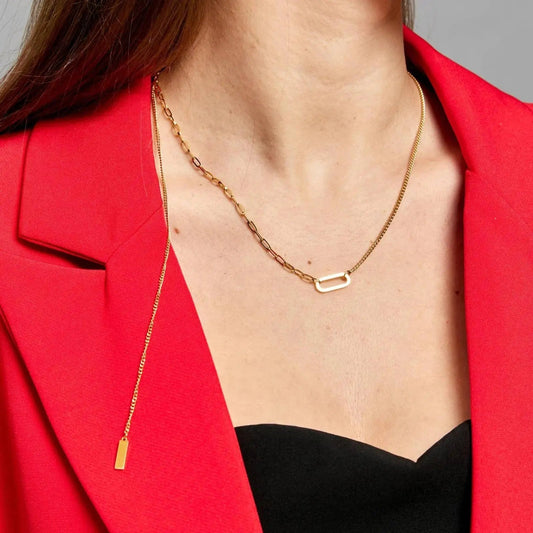 “Langlois Bridge” 18K Gold Plated Necklace